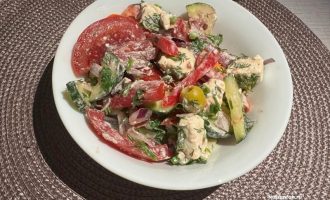 Греческий салат (Хориатики)