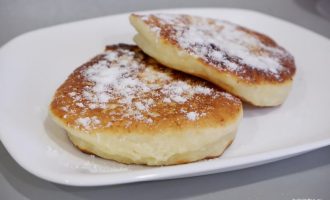 Сырники с шоколадной пастой