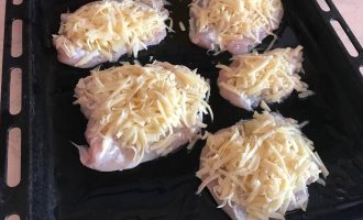 Куриная отбивная с сыром