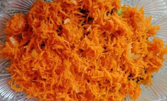 Слой моркови по-корейски