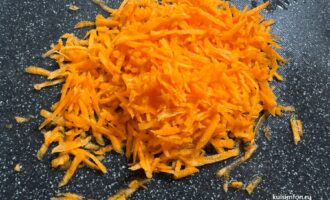 Морковь натертая на терке