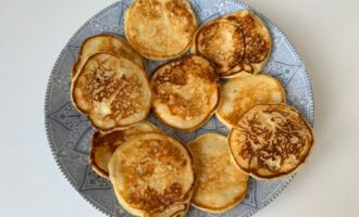 Классические оладьи на кефире