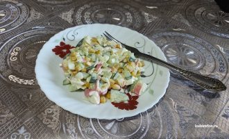 Салат из крабовых палочек
