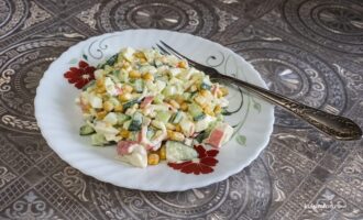 Салат из крабовых палочек