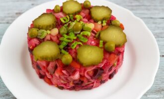 Винегрет с дижонской горчицей