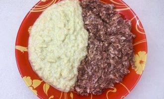 Фарш из капусты и мяса