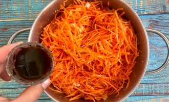 Морковь с соевым соусом