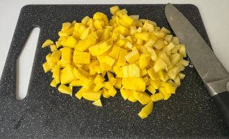 Картофель нарезанный