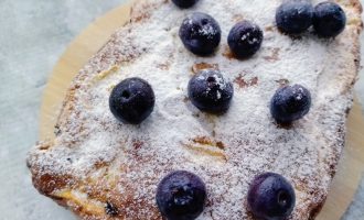 Лимонно-яблочный пирог