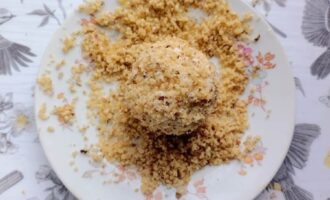 Сформированные куриные шарики