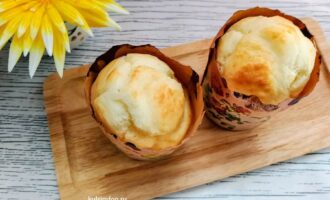 Готовые куличи после выпекания